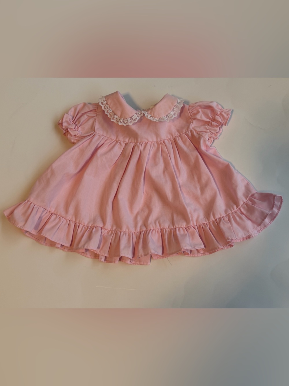 Vintage Baby Girl Pink Dress